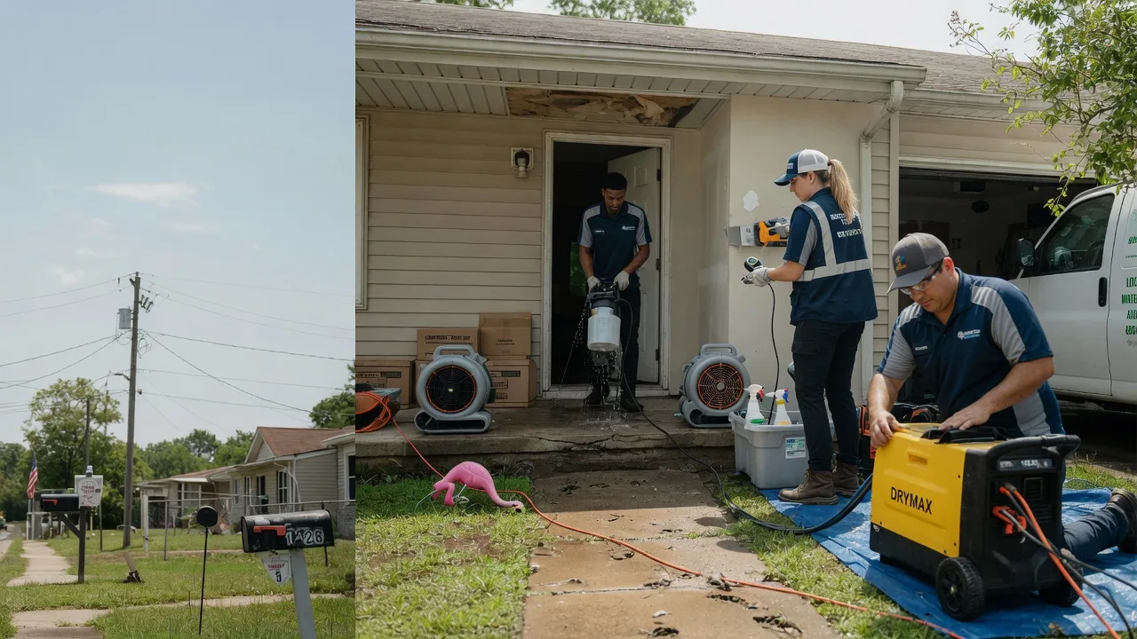Storm Damage Water Removal in Tarboro, NC near me